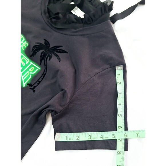 Coach x The Viper Room Ladies T-shirt Ruffles‎ Size Medium RARE - Picture 9 of 9